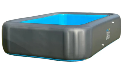 IPoolGo rectangular inflatable pool 4x3x1.5 metres.